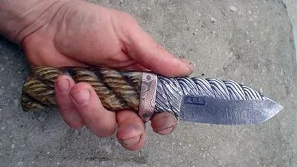 Коване нож от кабела