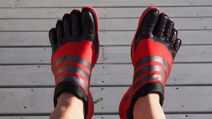 Cipő Vibram ujjak (49 fotó) modell 5 külön ujjak