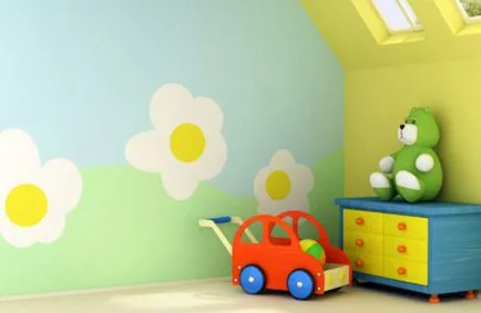 Paint cameră, prețul unui copil