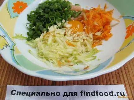 Csirke szelet zöldség recept egy fotó