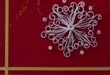 Quilling karácsonyi kézműves ki a papírt az új év, berendezések saját kezűleg, Karácsony 2017 stílusok