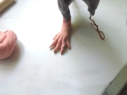 Lepim patkány egy bársony műanyag - Fair Masters - kézzel készített, kézzel készített