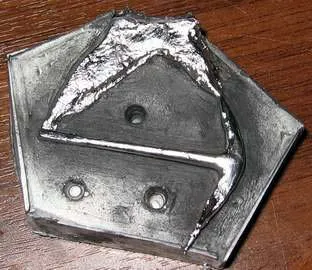 Кастинг котва във формата на силикон