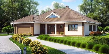 A legjobb projektek földszintes családi házak, Építőipari Blog Viti Petrova