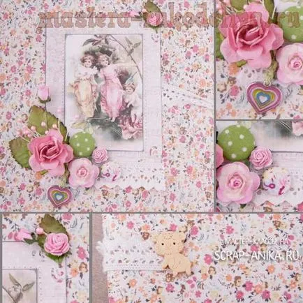 master-class pe scrapbooking baby-carte sau notebook-ul pentru înregistrări despre copil