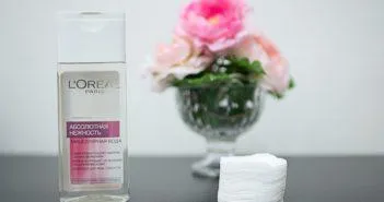 Micellar вода L'Oreal за комбиниране и чувствителна кожа