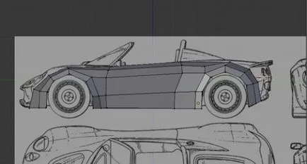 Моделиране и оказване на превозното средство в блендер и фотошоп