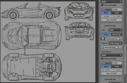Моделиране и оказване на превозното средство в блендер и фотошоп