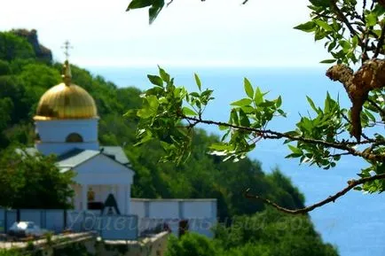 Кейп Fiolent, пътуване с Tatyanoy Vysotskoy