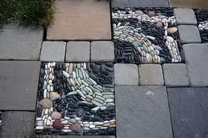 Mosaic a kertben kerttervezés