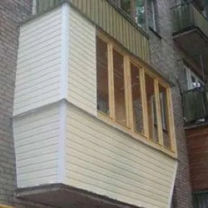 Instalarea siding cu propriile lor mâini produc balcon piele exterior