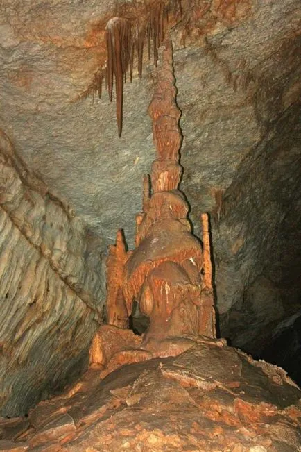 Márvány-barlang - a legszebb barlang a Krím