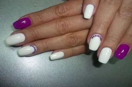 Nail kiterjesztéseket trendek 2017 fotók kéz-