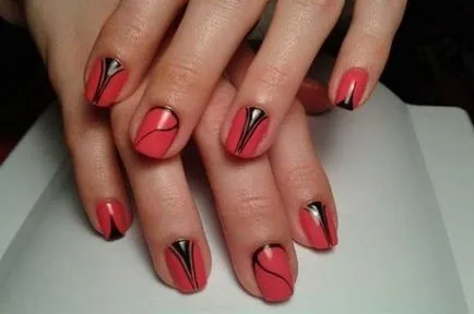 Nail kiterjesztéseket trendek 2017 fotók kéz-