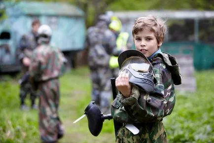 Berendezés paintball kluboknak, vagy keresni játszó