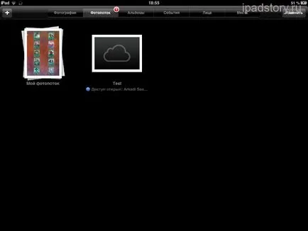 photostreams generale din ios 6, toate despre iPad