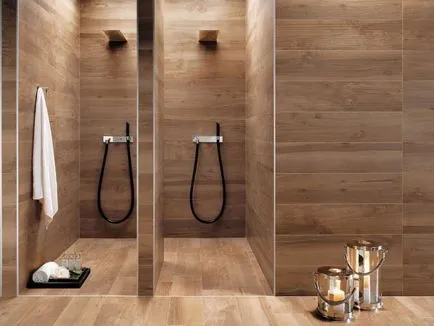 Fürdőszoba tervezés Wood (fotó) - Belső Ötletek