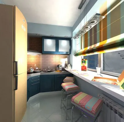 Дизайнът на тесен кухнята - 12 снимка идеи