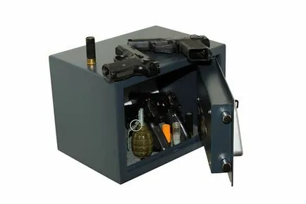 Gun сейф, съхранение кабинет travmatiki или ловни карабини, как да се създаде в апартамент или