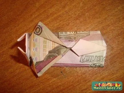 Origami - tricou bani și cravată, cu un pas cu pas clasa expertul fotografie