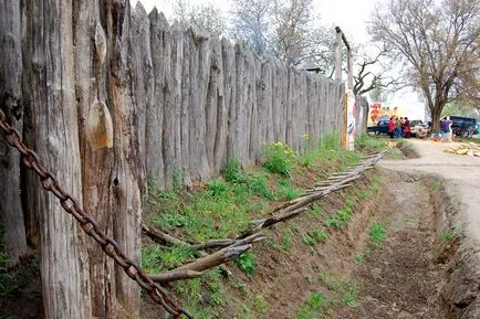 Khortytsya sziget vagy kozák utak