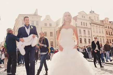 Есенна сватба в Старото кметство, фотограф в Прага