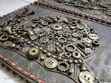 Panouri în stilul Steampunk, mâinile - artizanat din materiale de deșeuri - din diferite meserii