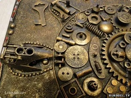 Panouri în stilul Steampunk, mâinile - artizanat din materiale de deșeuri - din diferite meserii