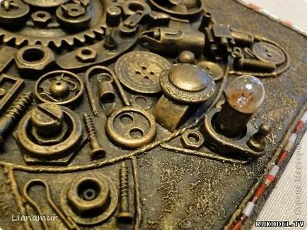 Panouri în stilul Steampunk, mâinile - artizanat din materiale de deșeuri - din diferite meserii