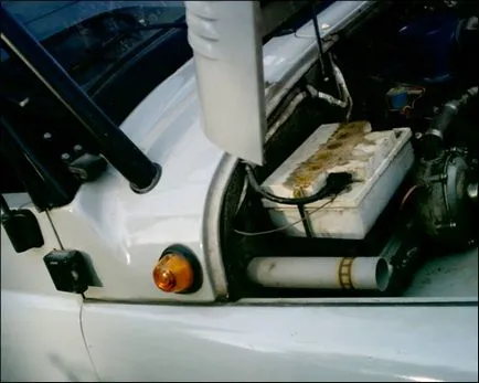 Преправяне печка УАЗ Хънтър със собствените си ръце, късмет кола