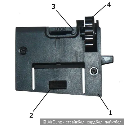 Pnevmatieskaya пушка Crosman 1077