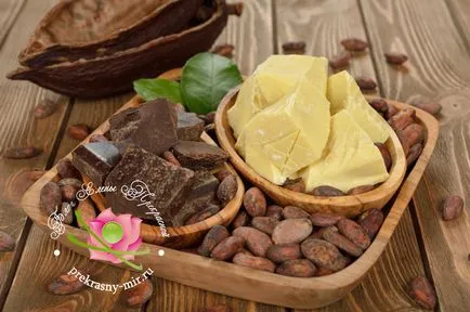 Полезните свойства на какаово масло и използването в козметологията