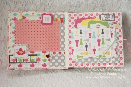 Eu prezint un nou curs online pe mici secrete în albume - scrapbooking creativ