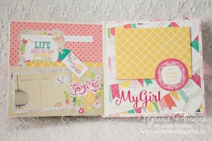 Eu prezint un nou curs online pe mici secrete în albume - scrapbooking creativ