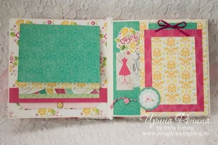 Bemutatom Önnek egy új online tanfolyam kis titkok album - kreatív scrapbooking