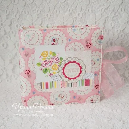 Bemutatom Önnek egy új online tanfolyam kis titkok album - kreatív scrapbooking