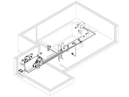 Proiectare pentru construcția de piscine, echipamente