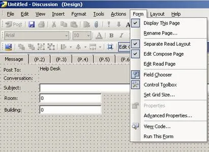 Formele de proiectare Outlook (Partea 1)