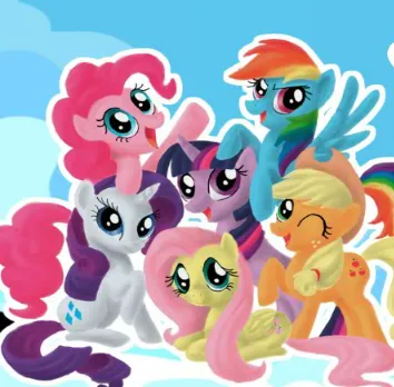 Színezés póni - print színező május Little Pony és játszani online ingyen