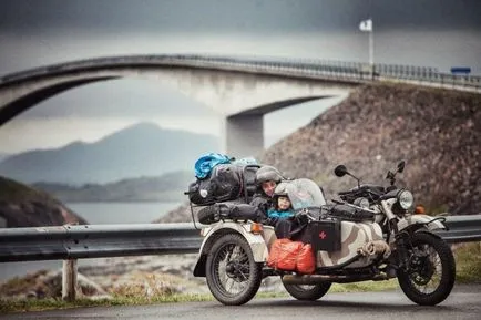 Пътуване в Европа с мотоциклет
