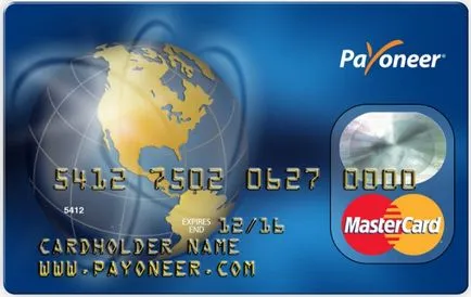 Regisztráció Payoneer bónusz 25 $!