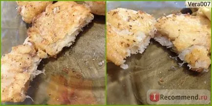 Fileuri de pește Pangasius congelat - „modul de a găti scăzut de calorii fileuri rapide și gustoase pangasius