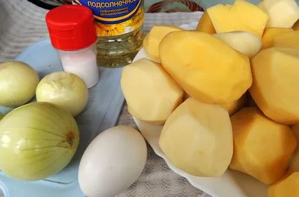 Recept palacsinta burgonya, lépésről lépésre fotók