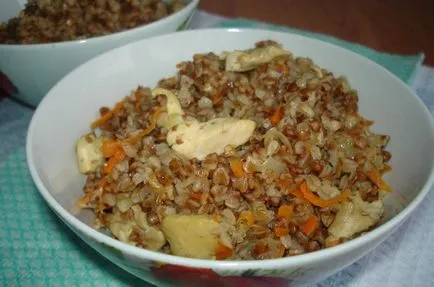 Recept hajdina kereskedők csirkével