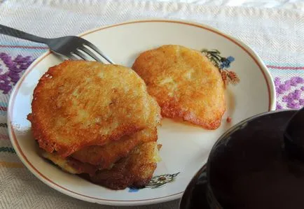 Recept palacsinta burgonya, lépésről lépésre fotók