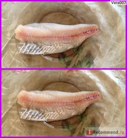 Fileuri de pește Pangasius congelat - „modul de a găti scăzut de calorii fileuri rapide și gustoase pangasius