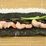 Rulade de lavă la domiciliu, sub formă de rulouri de sushi bar