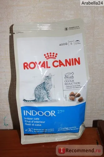 Royal Canin beltéri 27 - „funky élelmiszer házi macska! „A felhasználók véleménye