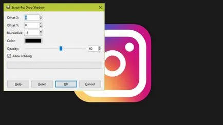 Egal Instagram logo-ul în gimp - artshelter