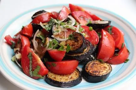 Патладжан салата и домати, fanilla